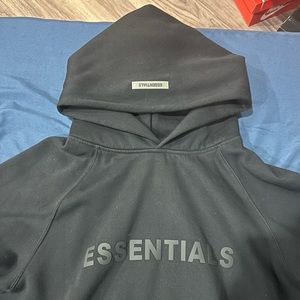 ESSENTIALS hoodie for sale, size L, worn several times without defects
